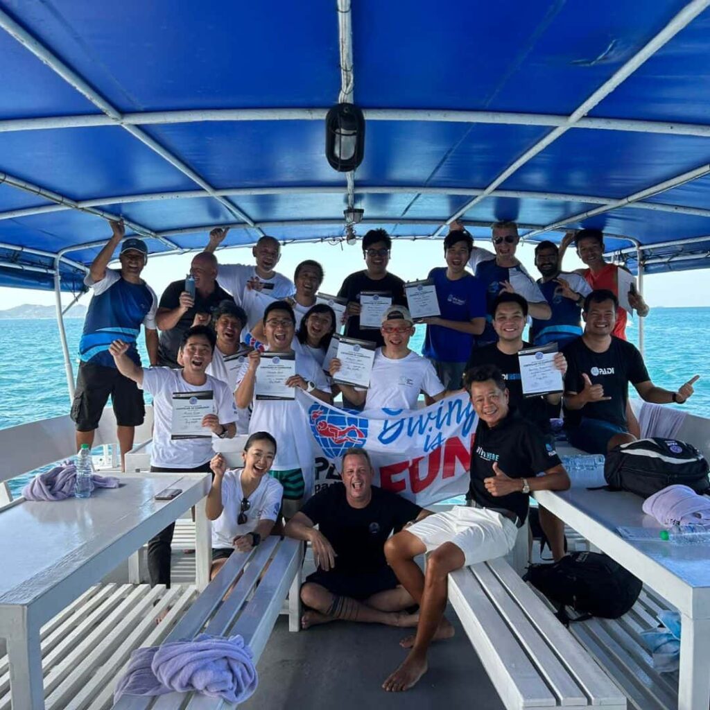 Scuba diving courses in Pattaya