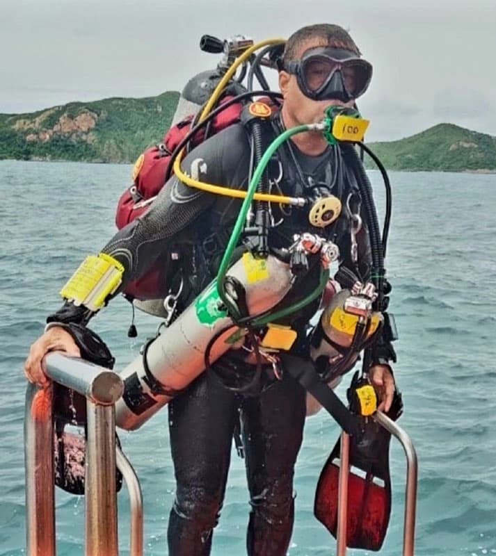 PADI tech diving Pattaya